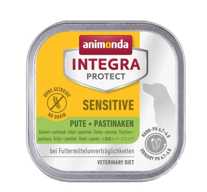 Влажный корм для собак Animonda INTEGRA Protect Sensetive при аллергии (индейка, пастернак)
