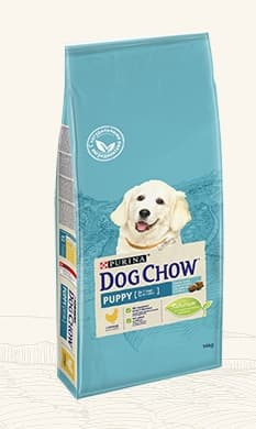 Каталог Сухой корм для щенков Purina "DOG CHOW" Puppy (курица) для собак