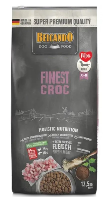Каталог Сухой корм для собак Belcando Finest Croc Adult Mini & Medium (утка, печень) для собак