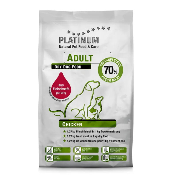 Еда для собак Platinum Adult (курица)