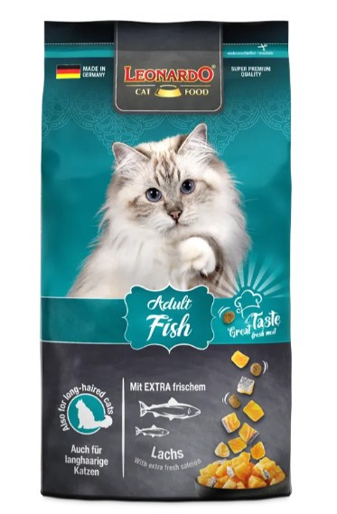 Сухой корм для кошек Leonardo Adult Cat (рыба)