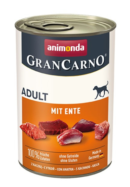 Консервированный влажный корм Консервы для собак Animonda Gran Carno Fleisch Adult (утка)