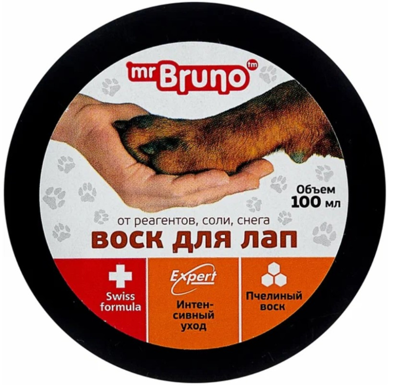 Воск для лап собак Mr.Bruno 