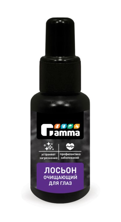 Gamma Лосьон очищающий для области вокруг глаз для кошек и собак для кошек