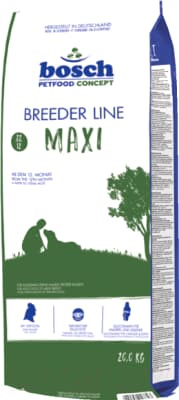 Каталог Сухой корм для собак Bosch BREEDER MAXI для собак