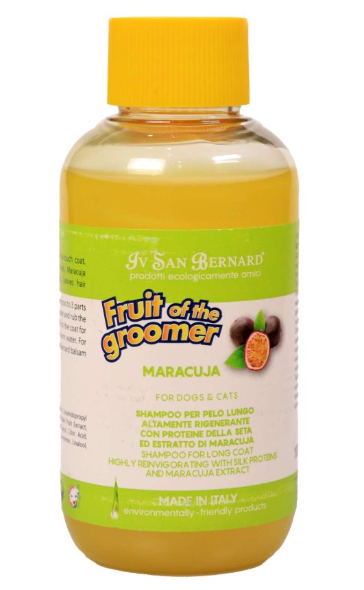 ISB Fruit of the Groomer Maracuja Шампунь для длинной шерсти с протеинами для собак и кошек