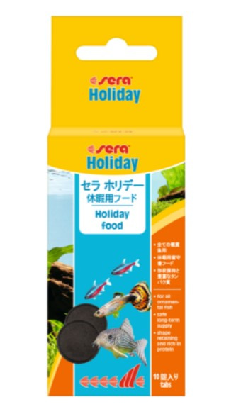 Корм таблетки "выходного дня" для всех рыб SERA Holiday 4,8 г, 2 таб (993)
