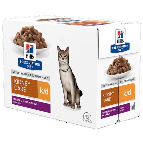 лечебное питание для кошек и котов  Hill's Prescription Diet k/d Kidney Care (говядина)