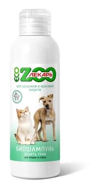 Биошампунь для кошек и собак "9 трав" ЭКО ЗООЛЕКАРЬ 200 мл (00622)