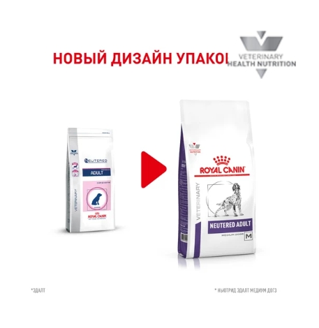Каталог Сухой корм для собак Royal Canin Neutered Adult Medium Dog для собак