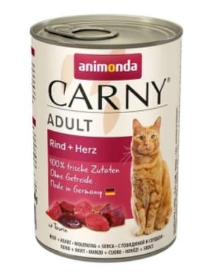 Консервы для кошек Animonda CARNY Adult (говядина, сердце)