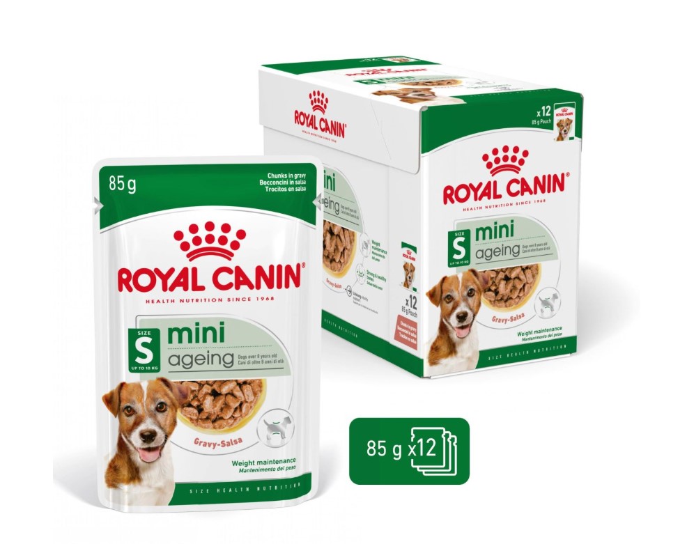 Влажный корм для собак Royal Canin Mini Ageing (соус)