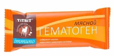 Гематоген мясной immuno "TiTBiT" 35 г (005927)