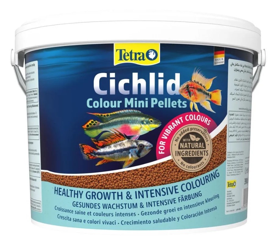Корм для аквариумных рыбок Tetra Cichlid Colour Mini