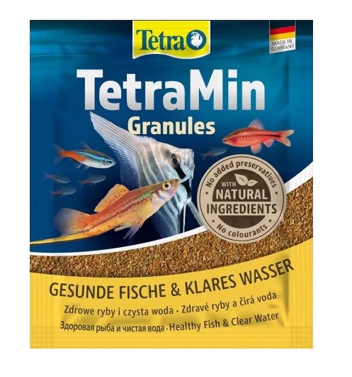 Гранулы для аквариумных декоративных рыб TetraMin Granules