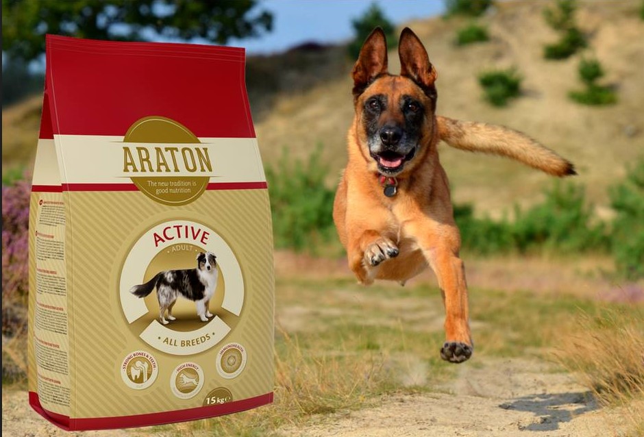 Питание для энергичных собак Araton Adult Active