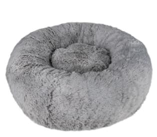 Лежанка-пуфик FANCY PETS "Пончик серый" (BED1Grey)