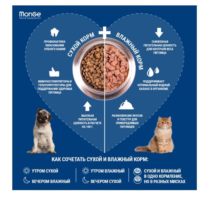Каталог Сухой корм для собак Monge Dog Extra Small Adult (ягненок,рис,картофель) для собак