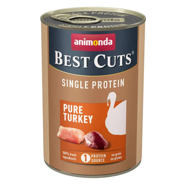 Пресервы для собак Animonda GranCarno Single Protein/Superfoods (индейка)