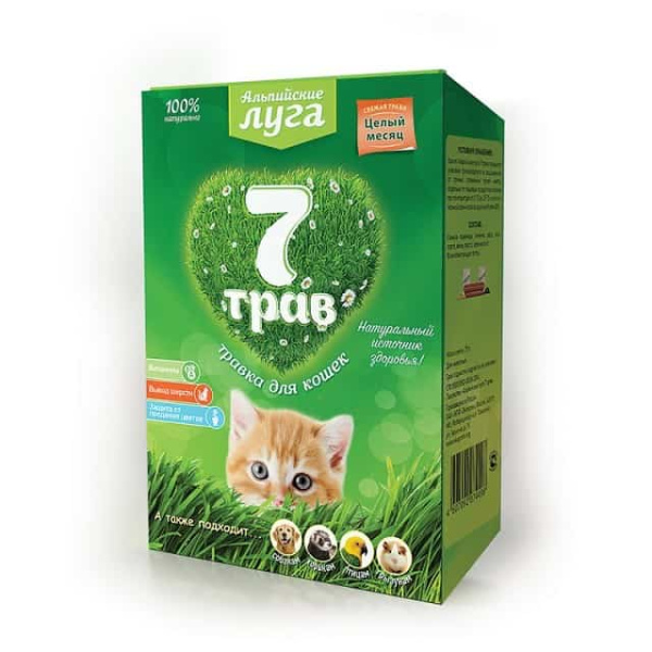 Травка для кошек "Альпийские луга"