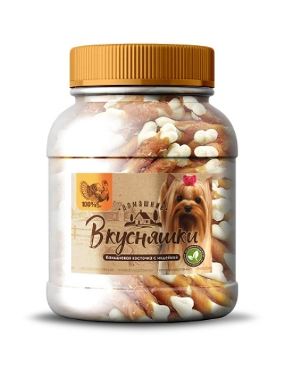 Домашние Вкусняшки Палочки с индейкой 500 г