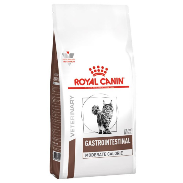 Сухой корм для кошек Royal Canin Gastro Intestinal Moderate Calorie Cat полнорационный диетический корм для кошек