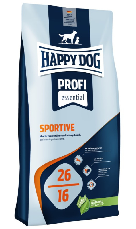 Каталог Сухой корм для собак HAPPY DOG Profi-Line Sportive 26/16 20 кг (02576) для собак