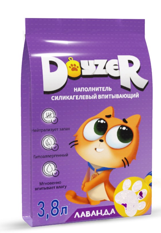 Наполнитель силикагелевый DOYZER (лаванда)
