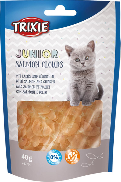 Лакомство для котят Лососевые облака TRIXIE Junior