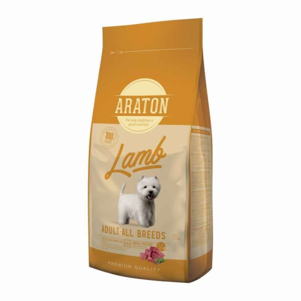 Каталог Сухой корм для собак Araton Adult Lamb & Rice (ягненок, рис) для собак