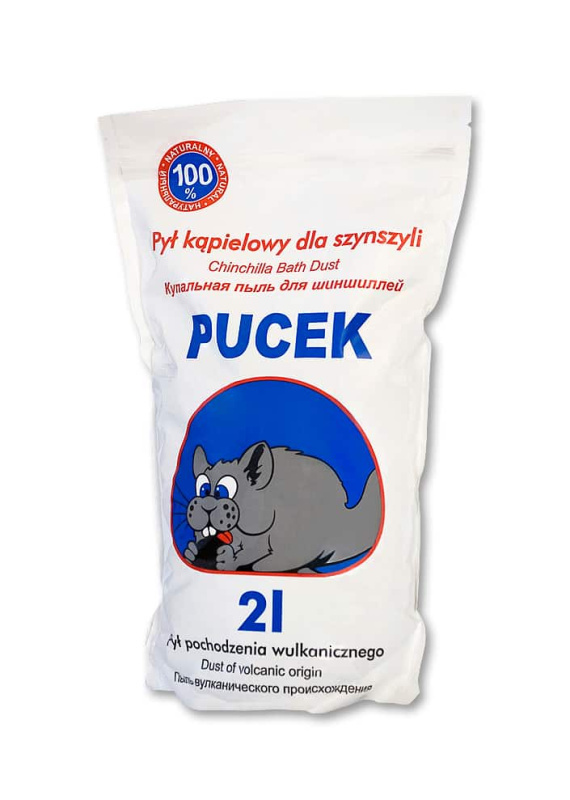 Пыль (песок) для шиншилл "Pucek"