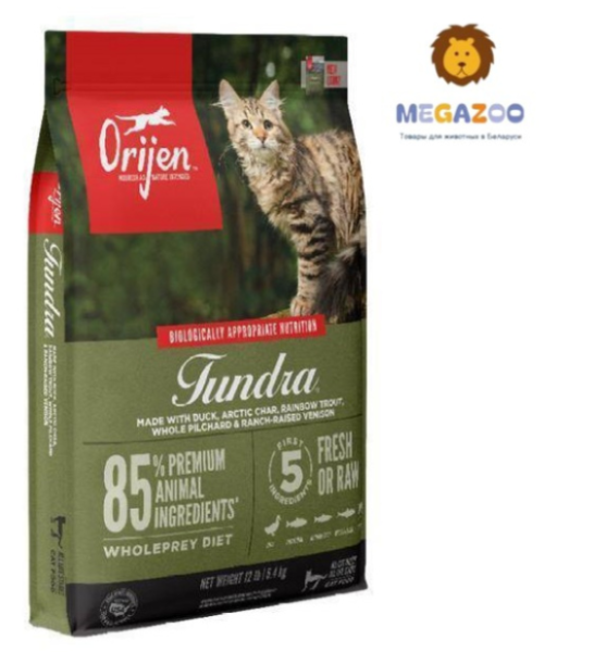 Сухой корм для кошек ORIJEN TUNDRA CAT
