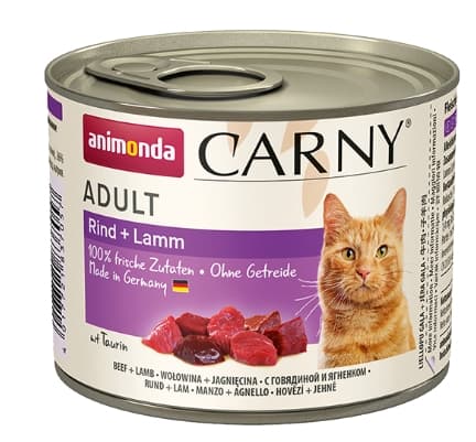 Корм для кошек Animonda CARNY Adult говядина, ягненок