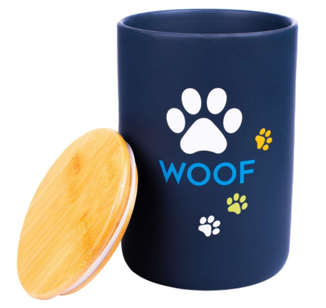 Бокс Mr.Kranch керамический для хранения корма для собак WOOF 1900 мл