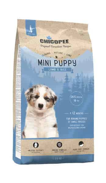 Каталог Сухой корм для щенков Chicopee CNL Mini Puppy Lamb & Rice (ягненок, рис)  для собак