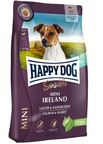 Каталог Сухой корм для собак HAPPY DOG Supreme Mini Irland для собак