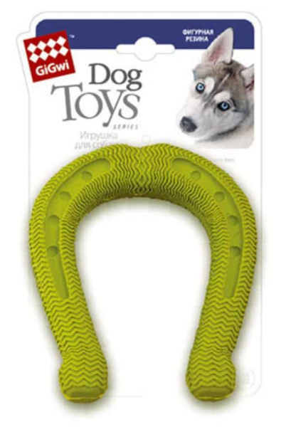 Игрушка для собак "Goods for pets" "Резиновая подкова",резина, 11 см (10017)
