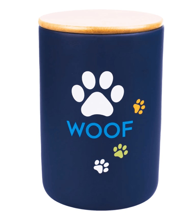 Бокс Mr.Kranch керамический для хранения корма для собак WOOF 1900 мл