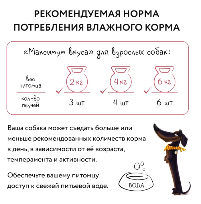 Пауч Мнямс мясное рагу с телятиной и тыквой для собак "Максимум вкуса"
