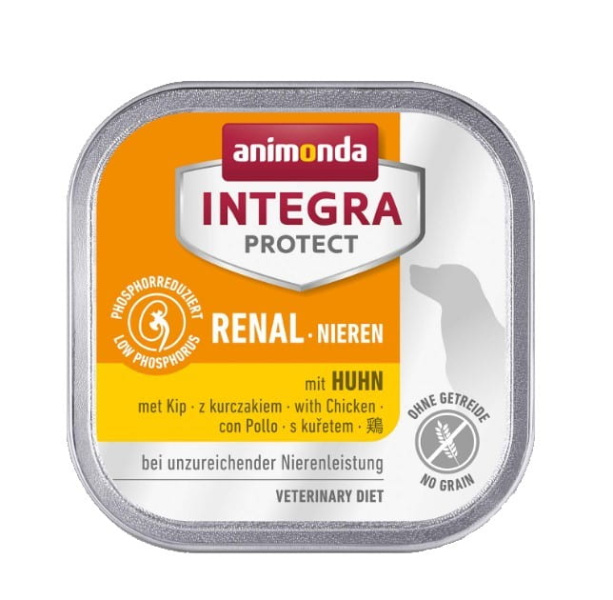 Влажный корм Animonda INTEGRA Protect при заболевании почек (курица) 