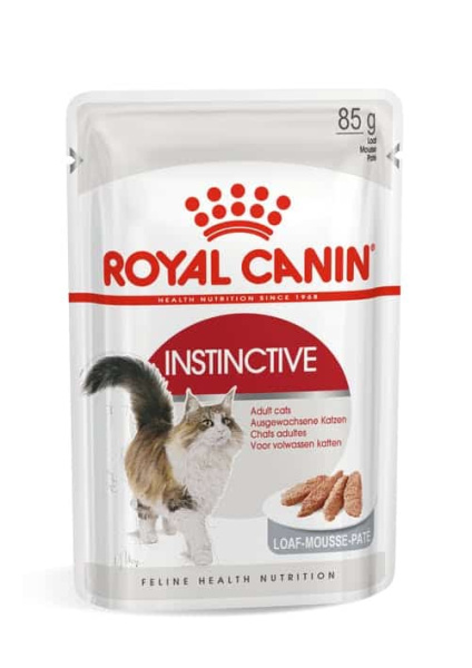 Влажный рацион для кошек  Royal Canin Instinctive loaf 
