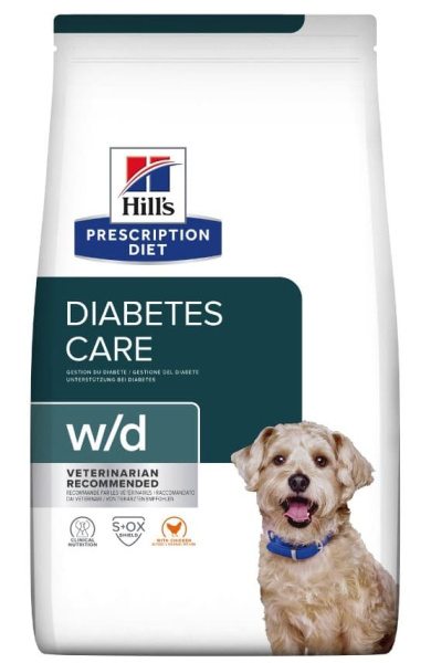 Каталог Сухой корм для собак Hill's Prescription Diet w/d Digestive/Weight Diabetes Care для собак