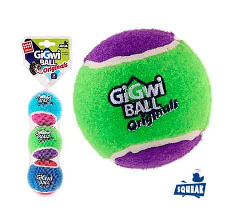 Игрушка для собак "GiGwi" "Теннисный мяч" (75338)