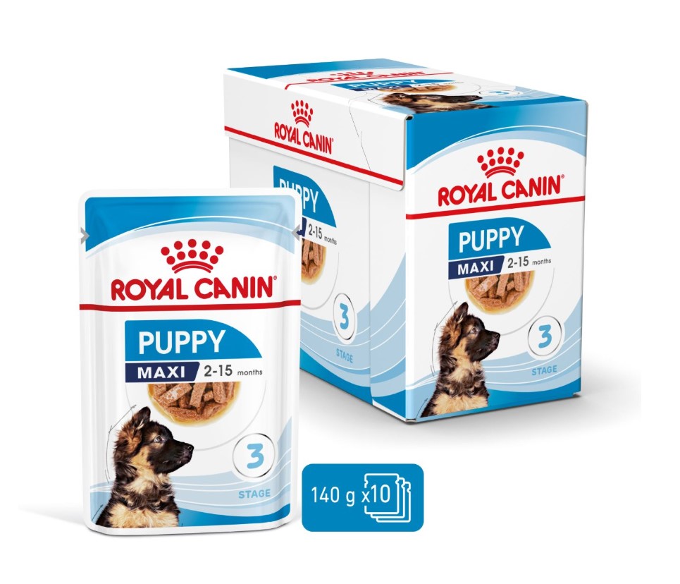 Влажный корм для щенков Royal Canin Maxi Puppy (соус)