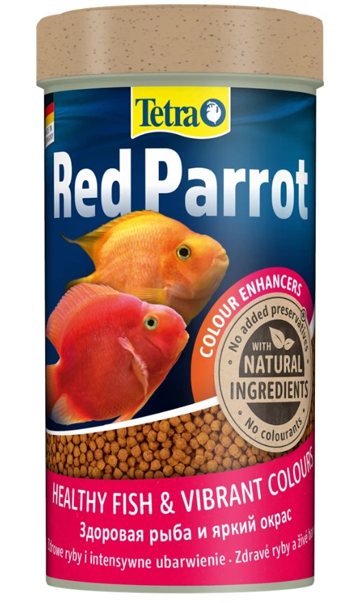 Корм для рыбок с усилителем окраса "Красных попугаев" Tetra RedParrot
