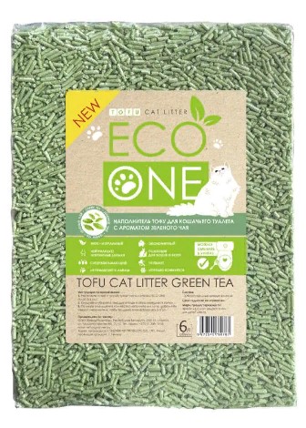 Наполнитель Eco One Тофу Зеленый чай