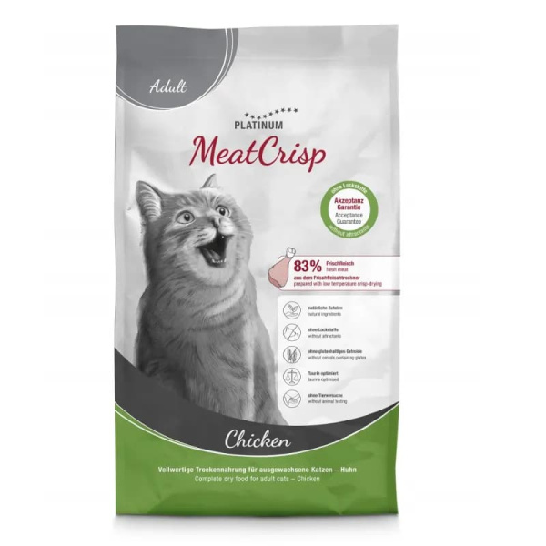 Кошачий корм Platinum MeatCrisp Adult (курица)