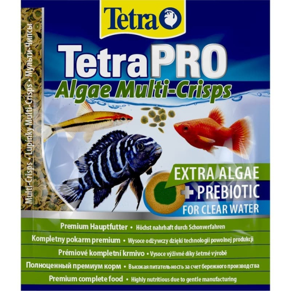 Корм для аквариумных рыб Tetra PRO Algae Multi-Crisps