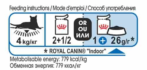 Пресервы для кошек Royal Canin INDOOR STERILISED в соусе