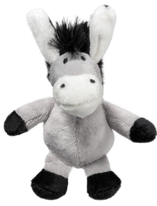 Игрушка для собак GiGwi Plush Friendz Ослик с пищалкой